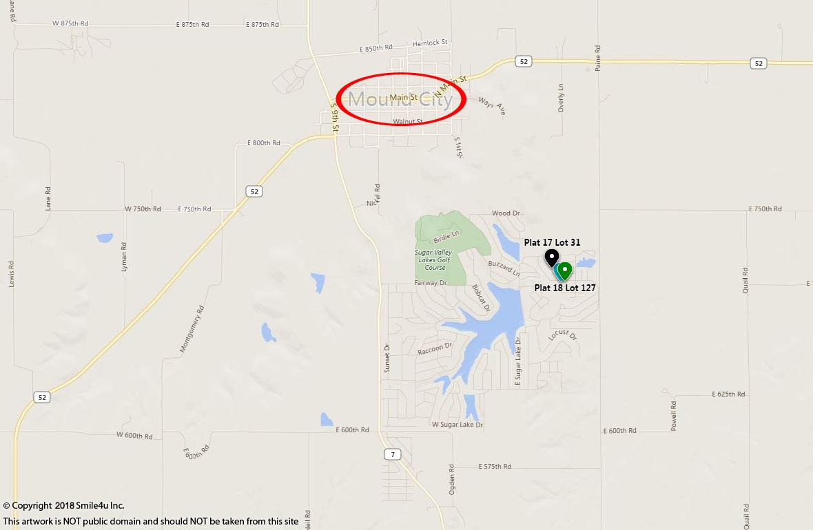 Lots for sale Sugar Valley Lakes KS